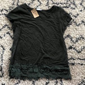 Ariat shirt with lace trim